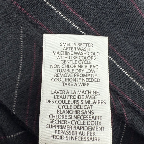 Travis Mathew Polo Shirt Men Large Black Stripes Short Sleeves Pima Cotton Blend - Picture 8 of 11